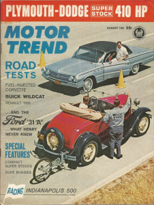 MOTOR TREND 1962 AUG - RAMCHARGER, VETTE, SUPER STOCK